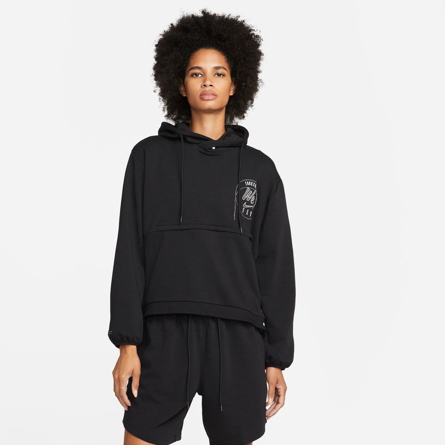 Mikina Nike Dri-FIT Basketball Hoodie Čierna | DQ6770-010, 0