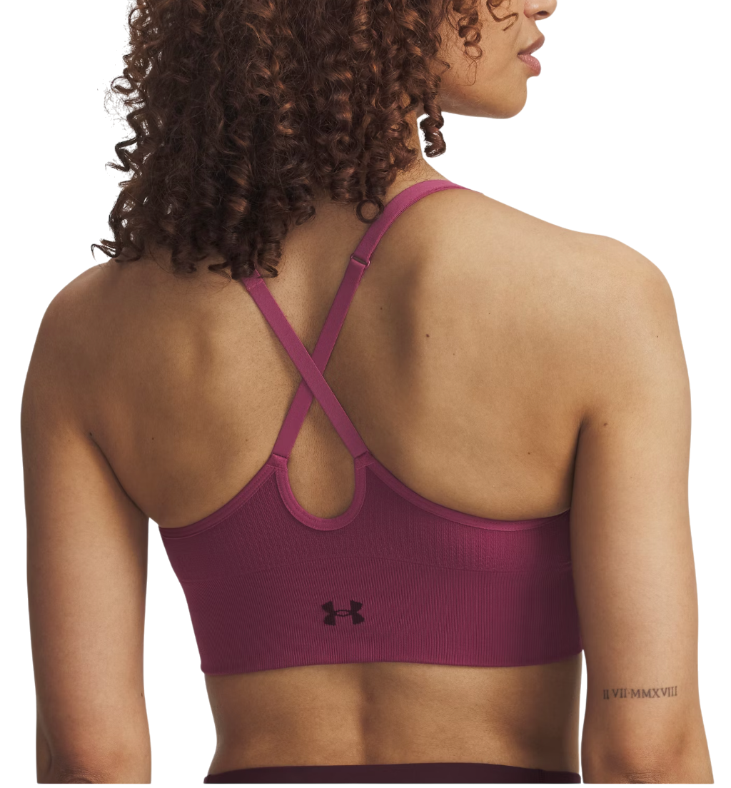 Podprsenka Under Armour Under Armour Vanish Seamless Low Sports Bra Ružová | 1384417-659, 1