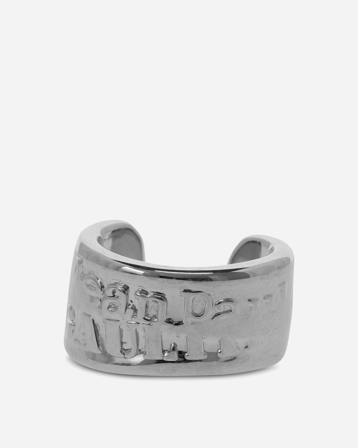 Náramok Jean Paul Gaultier Logo Cuff Bracelet Metalická | 2503WJW001X053 91, 1