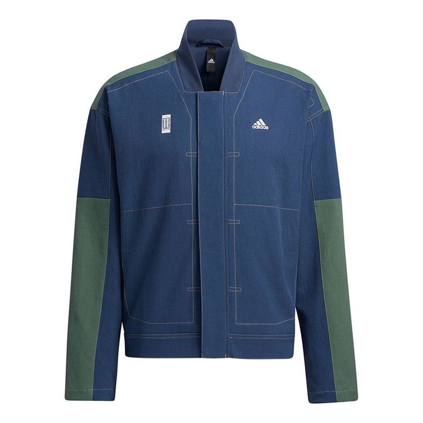 Bomber bunda adidas Originals Series WJ Denim Training Jacket Modrá | GP0905