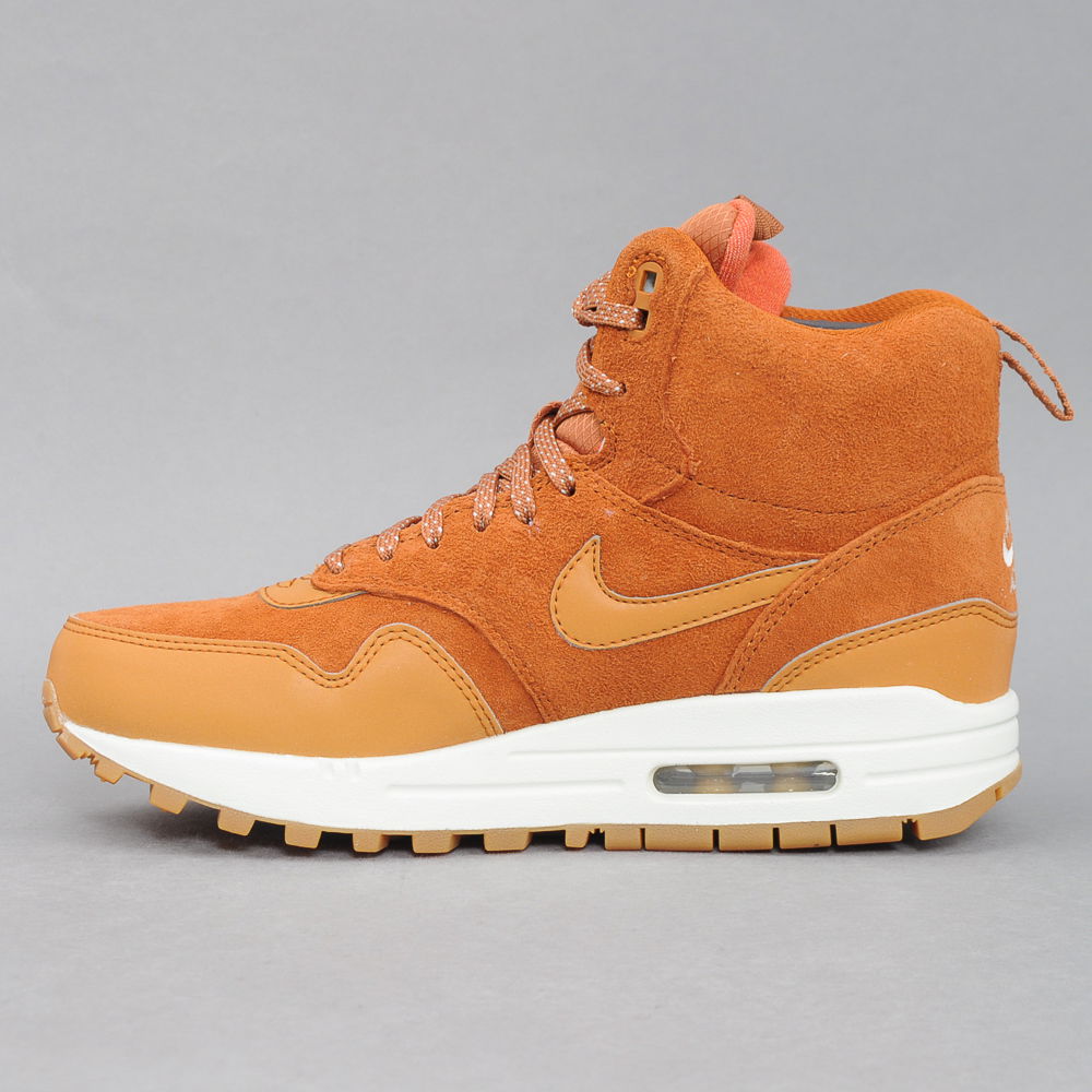 Tenisky a topánky Nike WMNS Air Max 1 Mid Sneakerboot Oranžová | 685267-200, 1