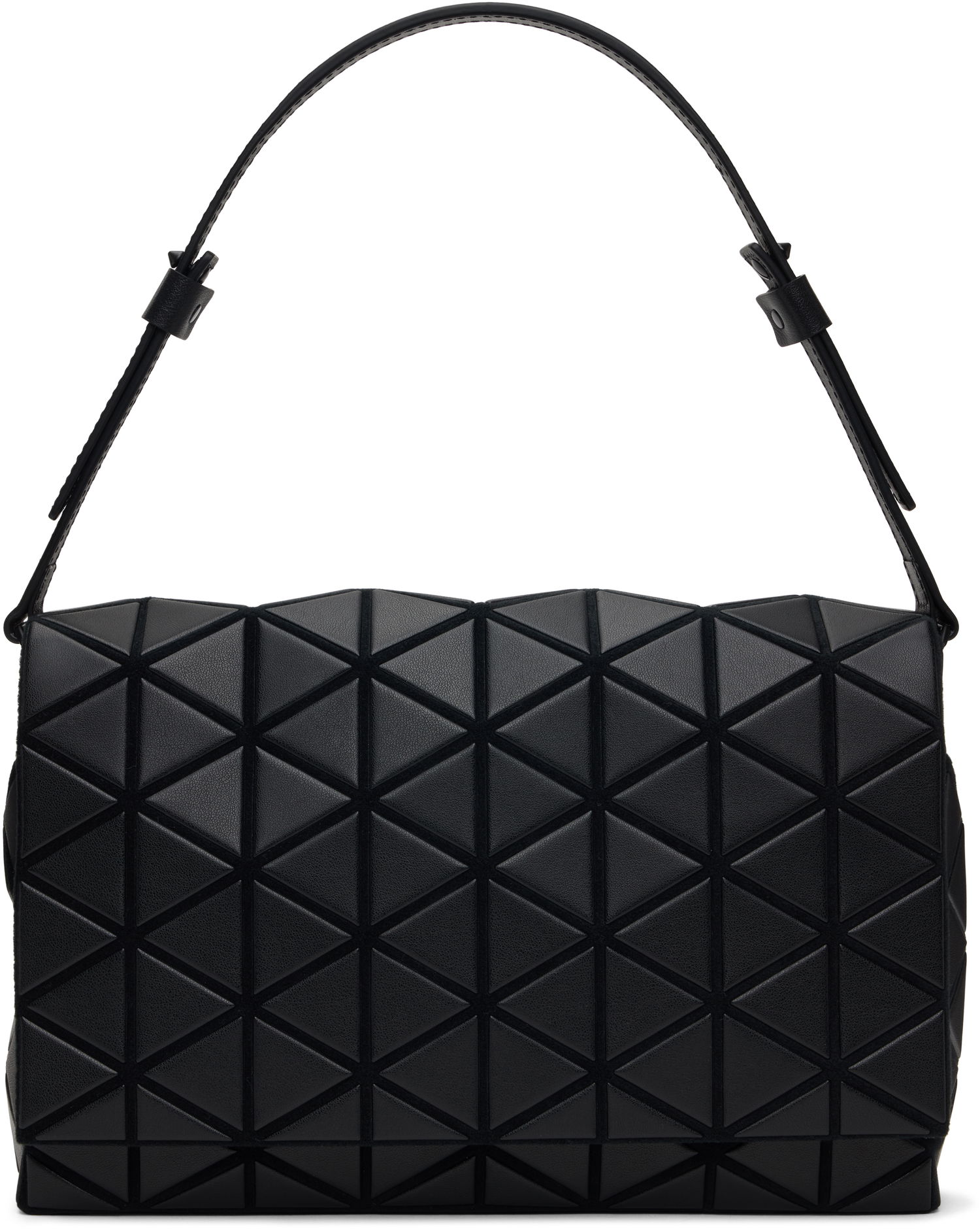Taška cez rameno BAO BAO ISSEY MIYAKE Geometric Patterned Shoulder Bag Čierna | BB48AG252, 0
