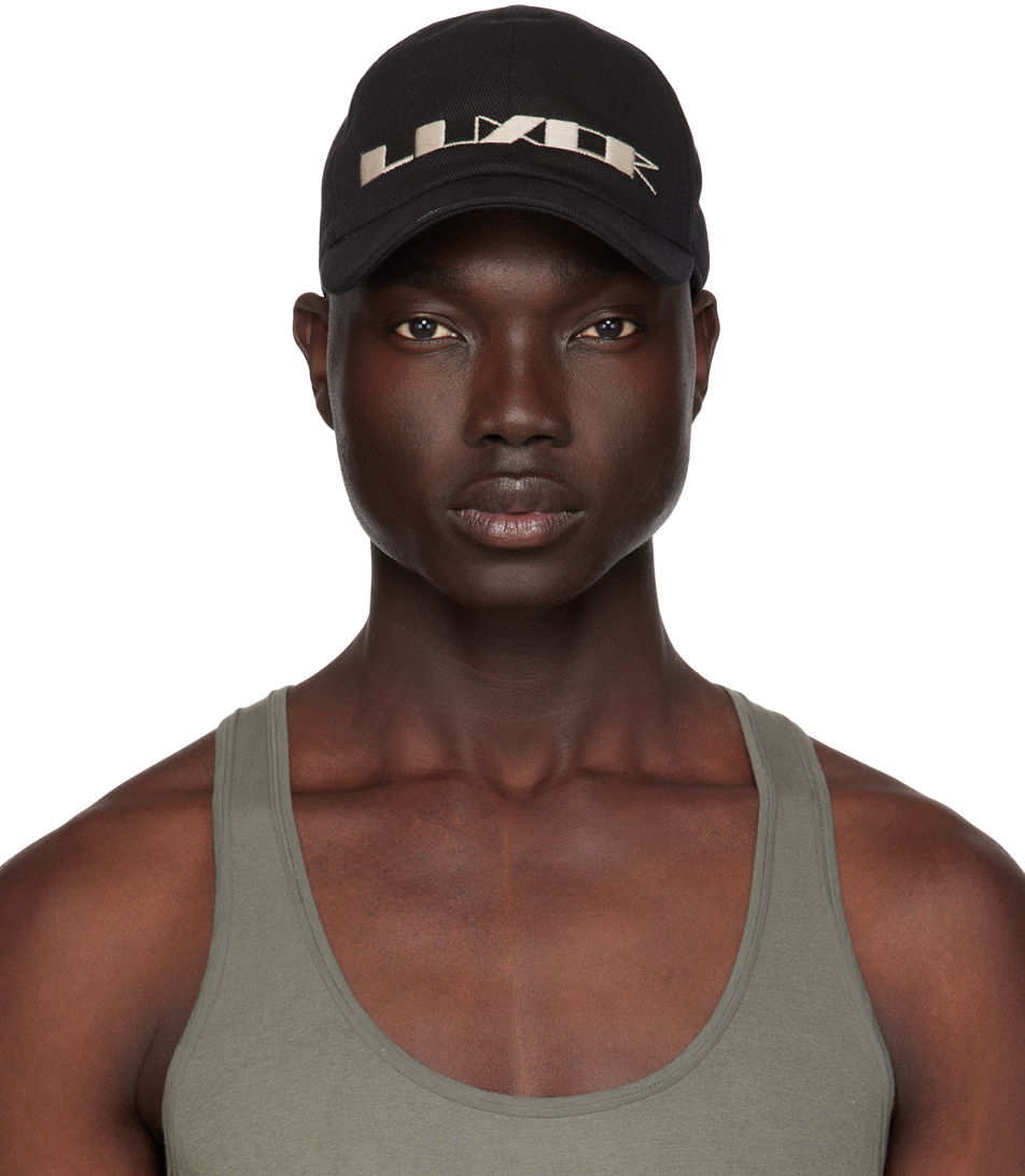 Šiltovka Rick Owens DRKSHDW Baseball Cap Čierna | DA02C5478 DOEM5, 0
