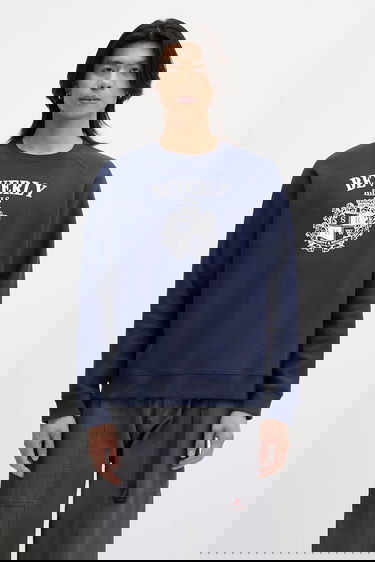 Mikina Sporty & Rich Sporty & Rich BH Crest Sweatshirt Navy | ST082626256BL106, 0