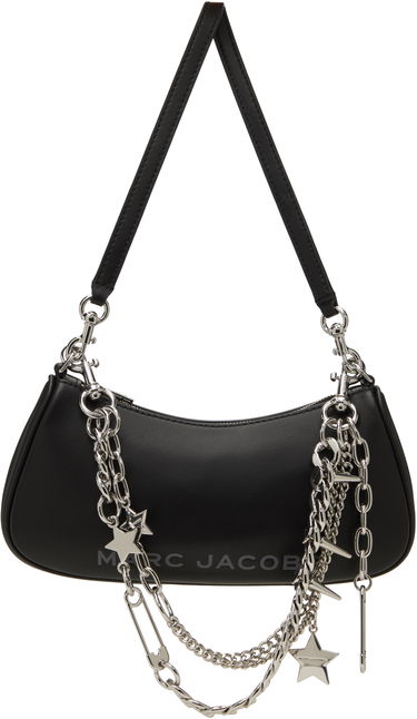 Taška cez rameno Marc Jacobs The Star Charm Shoulder Bag Čierna | 2R4HSH038H02, 0