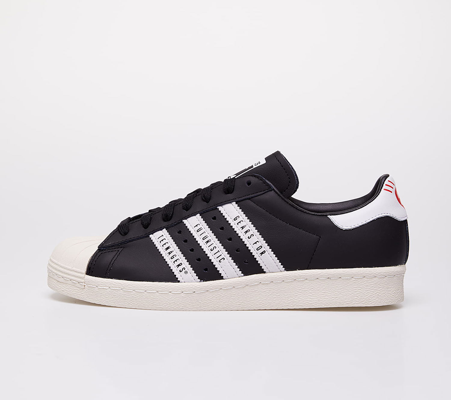 Tenisky a topánky adidas Originals Pharrell Williams Superstar 80s Human Made Čierna | FY0729, 0