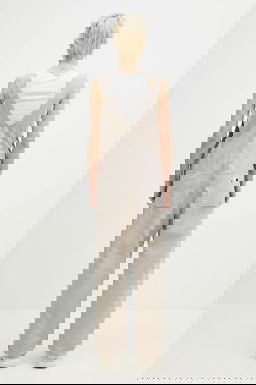 Overal Carhartt WIP Cotton Bib Overall Straight Overalls Béžová | I034828.2OR4O, 2