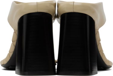 Starostlivosť o obuv Bottega Veneta Bottega Veneta Marella Thong Heeled Sandals Béžová | 817500 V3H90, 1