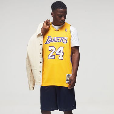 Dres Mitchell & Ness NBA AUTHENTIC JERSEY LOS ANGELES LAKERS 2008-09 KOBE BRYANT #24 Žltá | AJY4CP19009-LALLTGD08KBR, 1