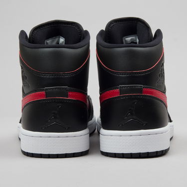 Tenisky a topánky Jordan Air Jordan 1 Retro Mid "Black Team Red" Čierna | 554724-009, 3