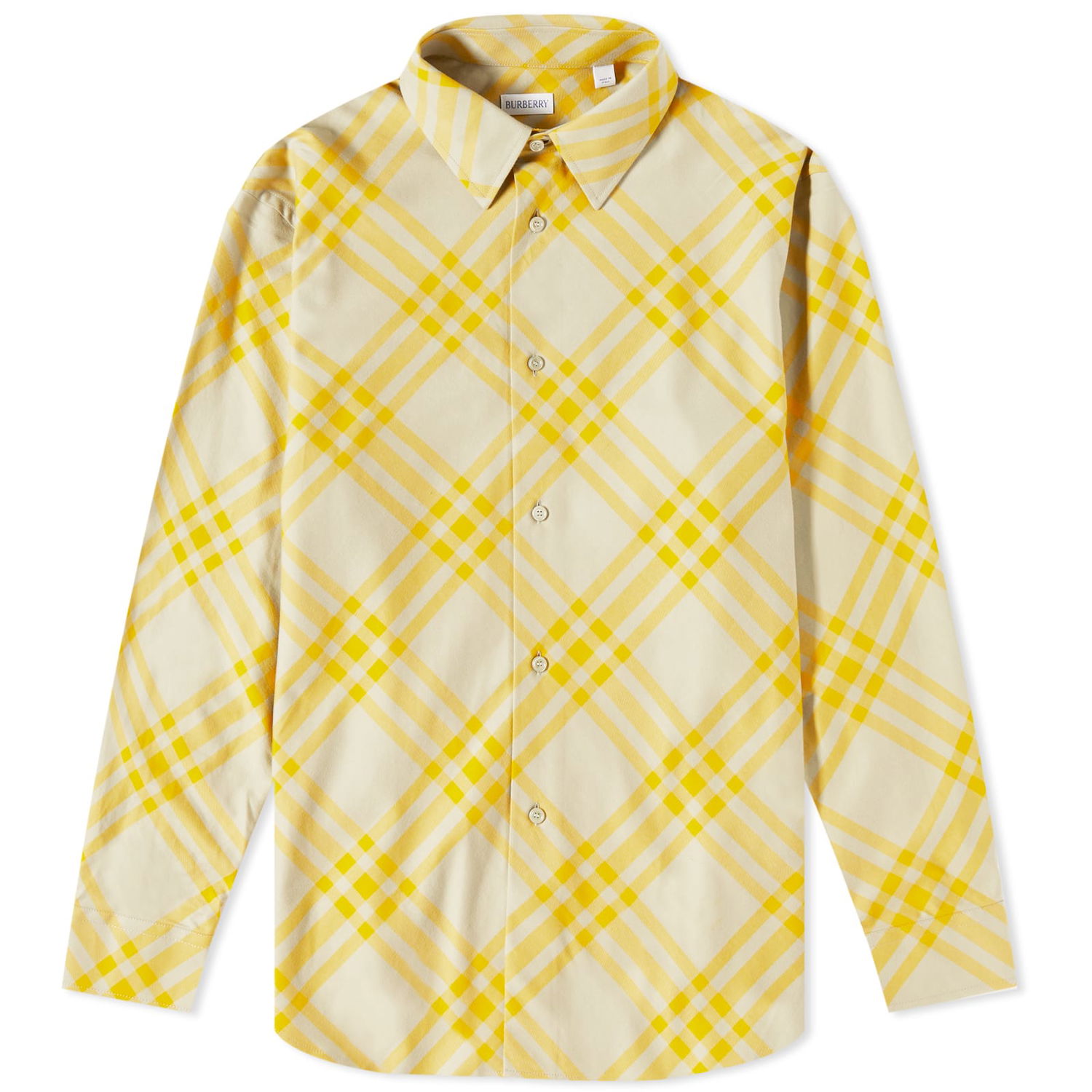 Košeľa Burberry Check Shirt Žltá | 8079165-B7363, 0