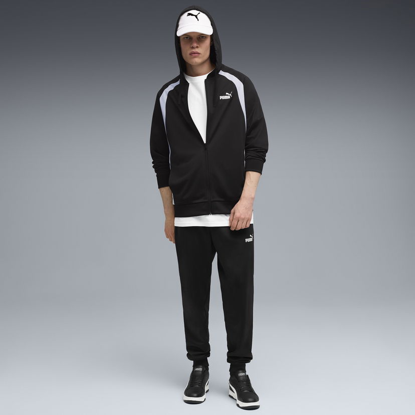 Súprava Puma Poly Hoodie Tracksuit Čierna | 688171_01