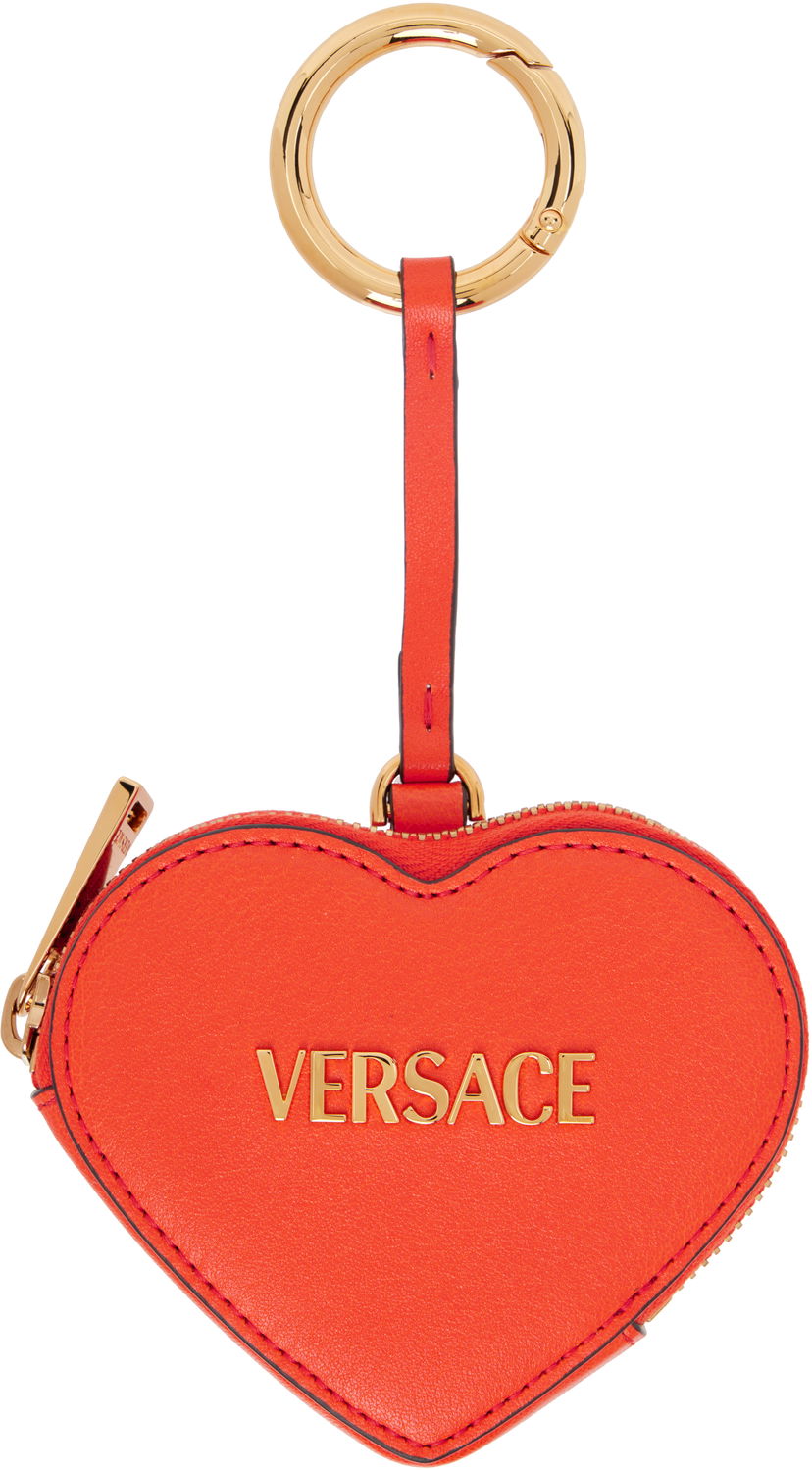 Kľúčenka Versace Versace Heart Tag Coin Pouch Červená | 1019350_1A13171_1RC1V