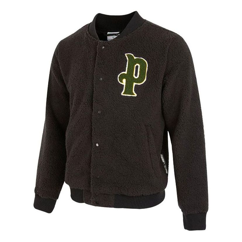 Bomber bunda Puma Sherpa Baseball Jacket Čierna | 536182-01, 0