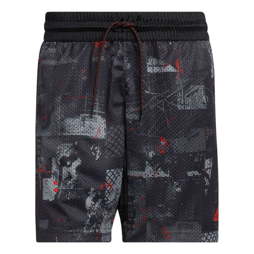 Šortky adidas Originals Dame DOLLA Basketball Shorts Čierna | HE6373