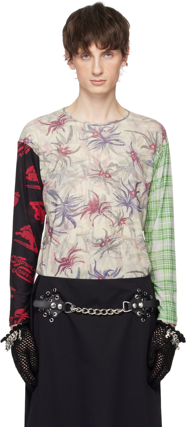Tričko Chopova Lowena Palooza Print Long Sleeve T-Shirt Rôznofarebný | 2235, 0