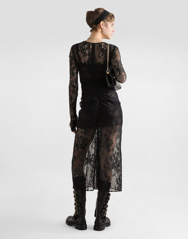 Šaty Dolce & Gabbana Dolce & Gabbana Floral Lace Midi Dress Čierna | F6TOITFLUCPN0000, 2