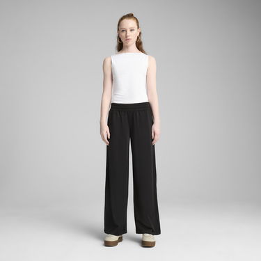 Tepláky Puma WARDROBE ESS Snap Button Wide-Leg Pants Čierna | 629804_01, 5