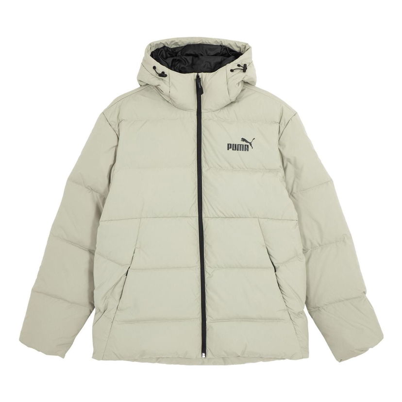 Prešívaná bunda Puma Essentials Padded Hooded Jacket Zelené | 672411-68