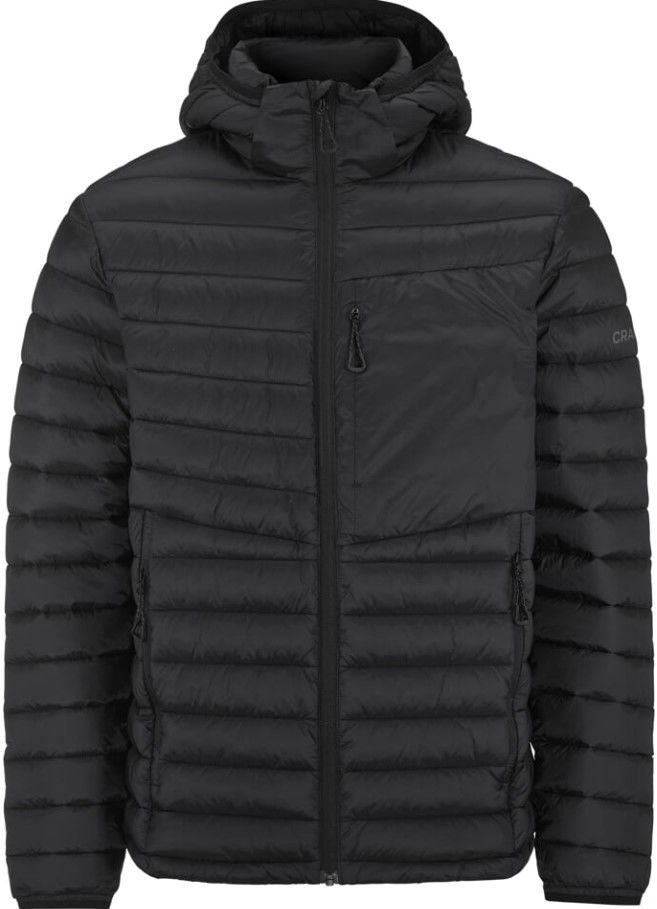 Prešívaná bunda Craft Craft CORE Explore Lt. I Hooded Jacket Čierna | 1915260-999000, 0