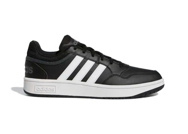 Tenisky a topánky adidas Performance adidas Hoops 3.0 Low Black White Stripes Čierna | GY5432, 0