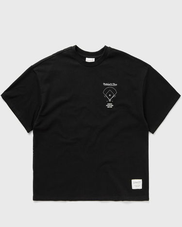 Tričko Mitchell & Ness BRANDED M&N ARENA PREMIUM BASEBALL TEE Čierna | TCRW7353-MLBYYPPPBLCK, 0