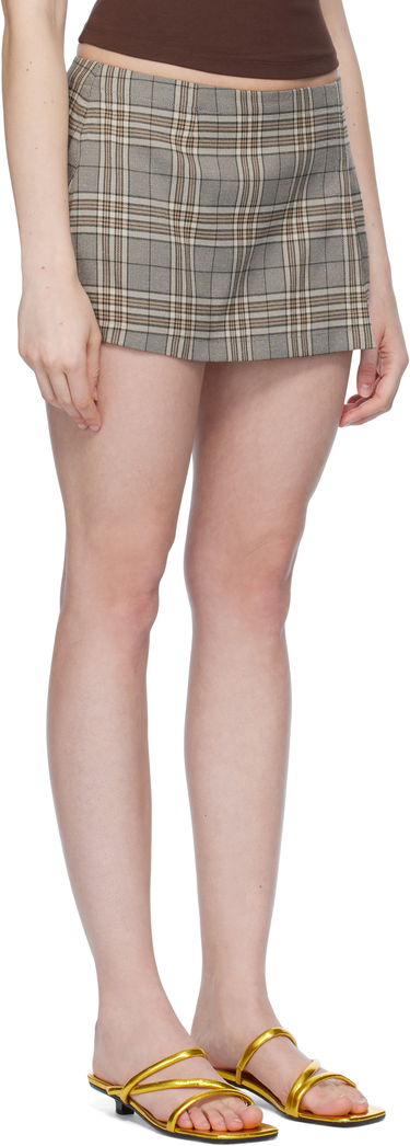 Sukňa Miaou Miaou Micro Miniskirt Béžová | 4012PLWPLD, 1