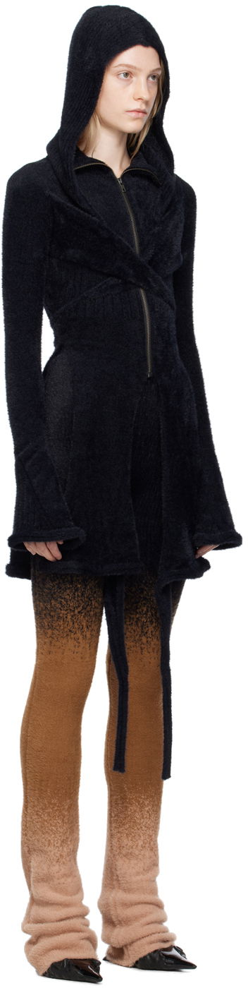 Overal Ottolinger Ottolinger Hooded Wrap Cardigan Čierna | 706101, 1