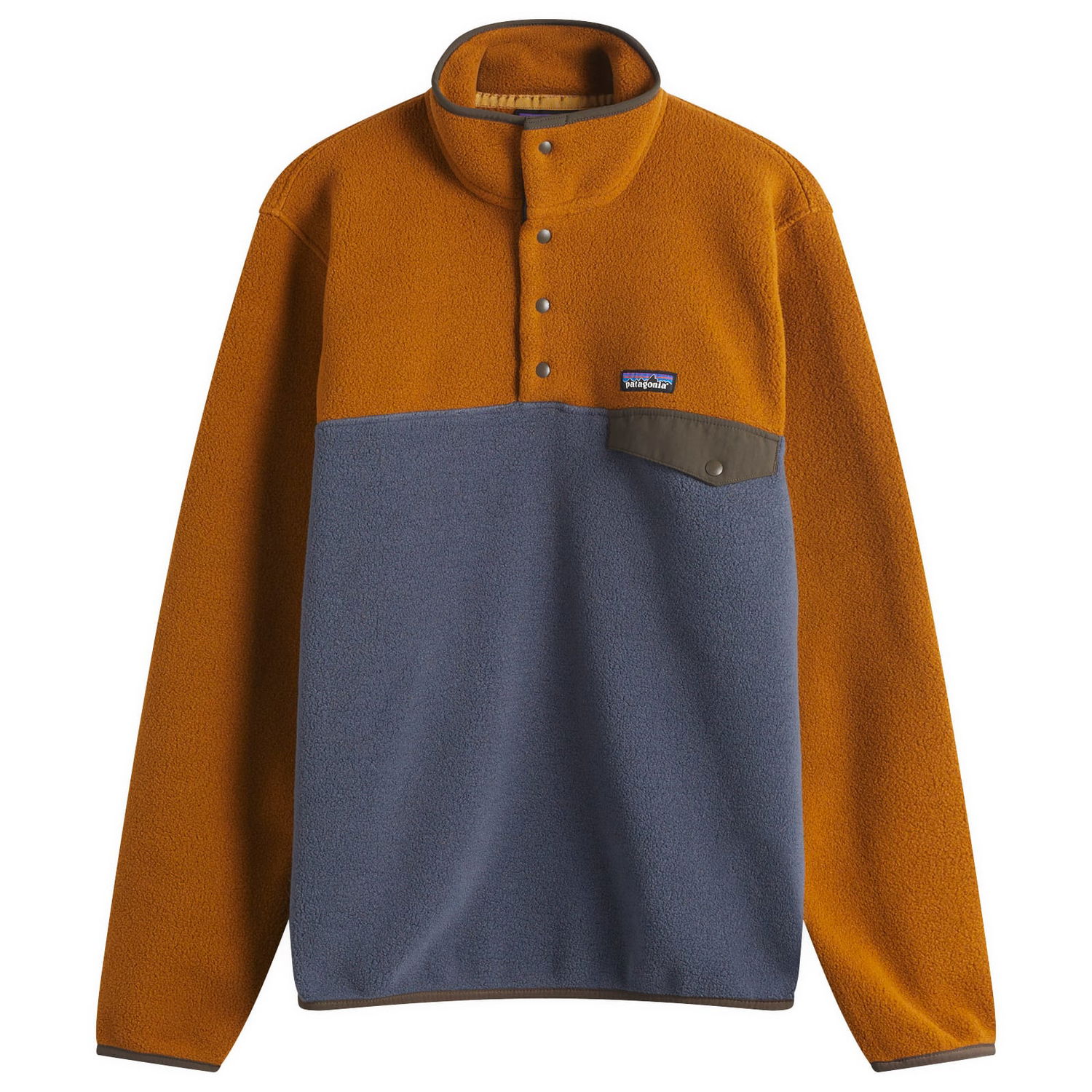 Sveter Patagonia Lightweight Synchilla Snap-T Fleece Pullover - Size Large Oranžová | 25551-SHBN, 1