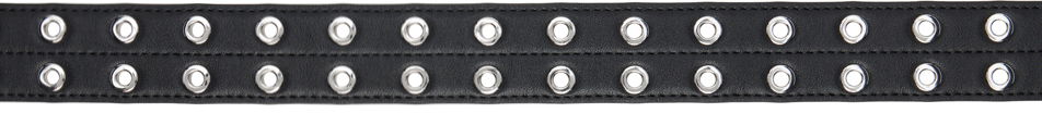 Opasok GANNI GANNI Eyelet Belt Čierna | A6586, 1