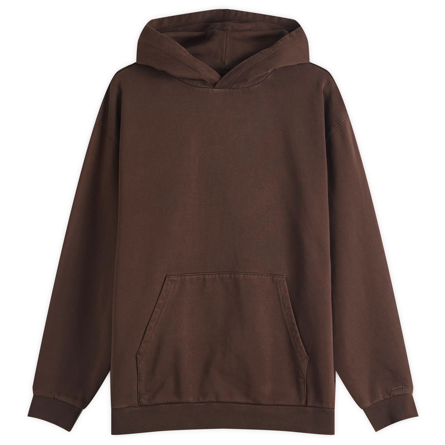 Mikina SKIMS SKIMS Boyfriend Fleece Pullover Hoodie, Size Large Hnedá | ZU-ZUP-8022W-ESPRESSO, 0