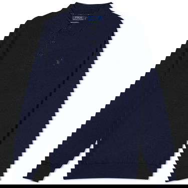 Sveter Polo by Ralph Lauren Knitted Polo Hunter Crewneck Navy | 710876852003, 0