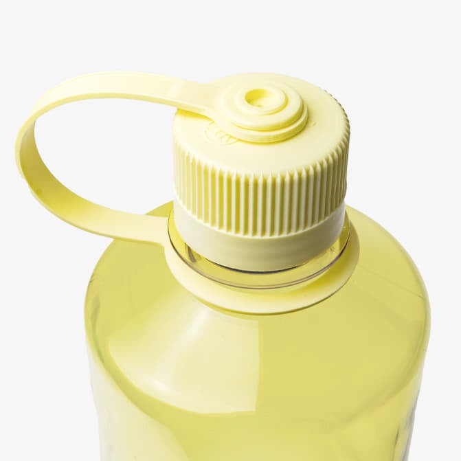 Fľaše Nalgene Water Bottle 1000ml Narrow Mouth Sustain Universal Žltá | 2021-2732, 1
