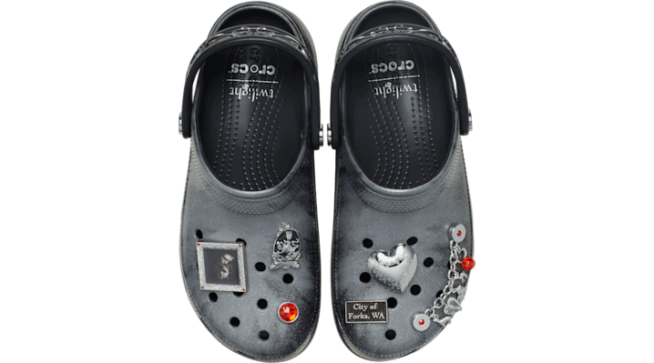 Tenisky a topánky Crocs The Twilight Saga Distressed Classic Platform Clogs Čierna | 212239-90H