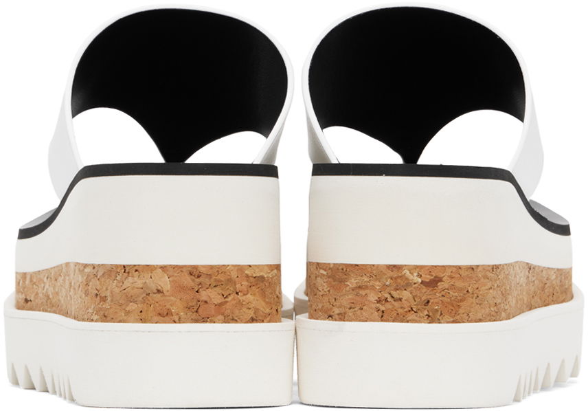 Tenisky a topánky Stella McCartney Sneak-Elyse Platform Thong Sandals Biela | 810362AP00P0, 1