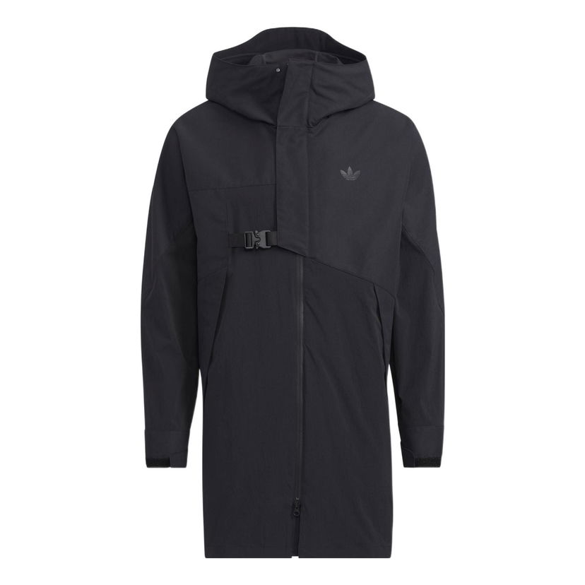 Pláštenka adidas Originals Originals Sports Hooded Jacket Čierna | HE6622