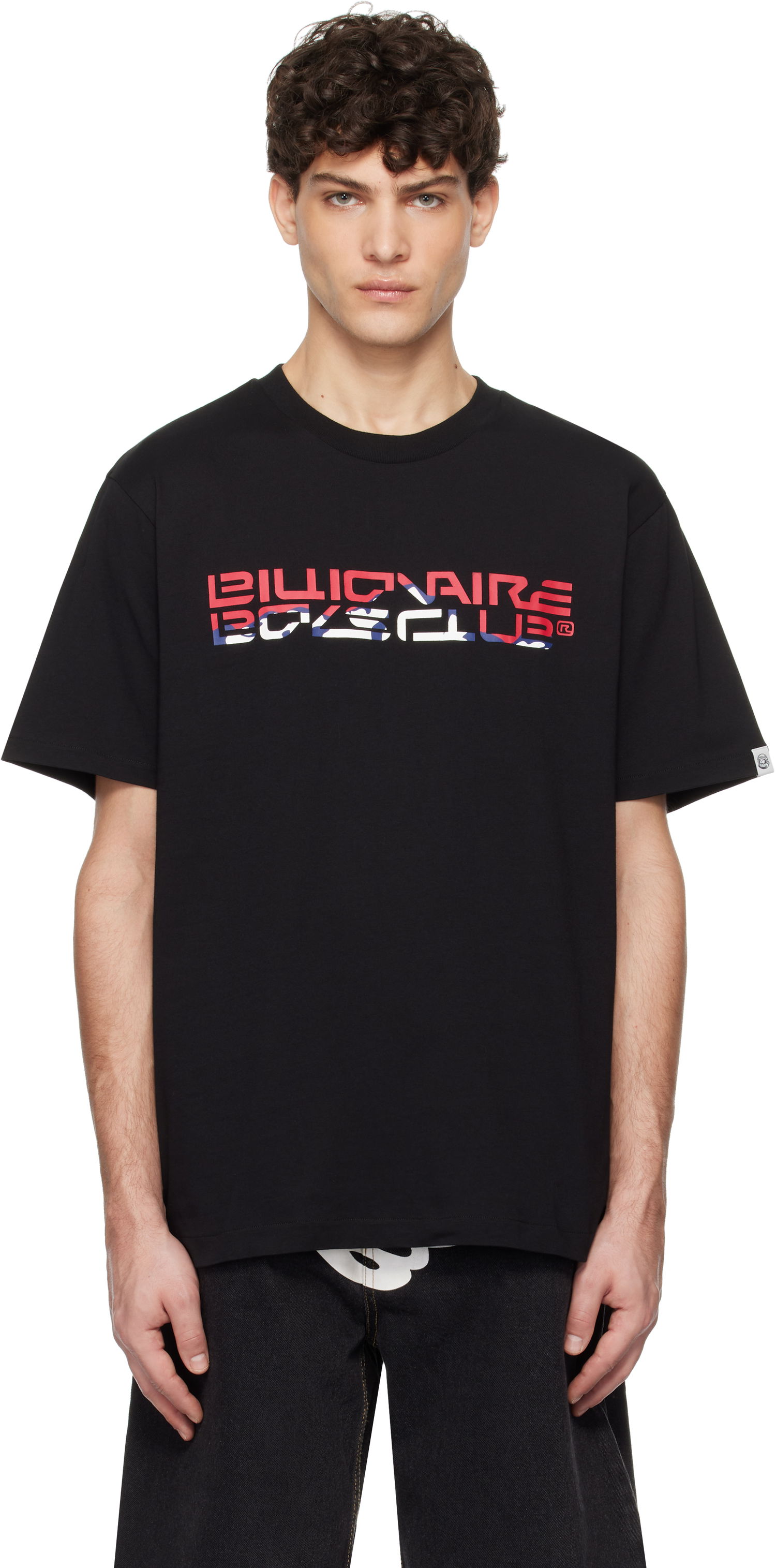 Tričko BILLIONAIRE BOYS CLUB Boys Club Mountain Logo Graphic T-shirt Čierna | B24463, 0