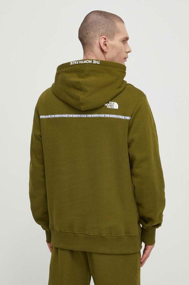 Mikina The North Face Printed Hoodie Zelené | NF0A87DBPIB1, 2