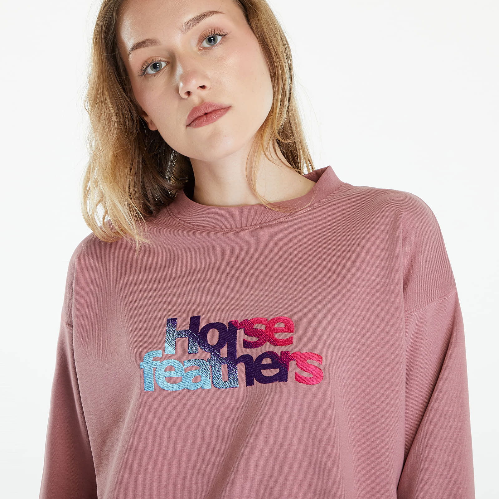 Haley Sweatshirt Ash Rose