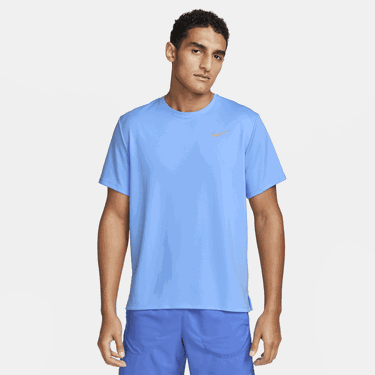 Tričko Nike Dri-FIT UV Short Sleeve Running T-Shirt Modrá | DV9315-412, 3