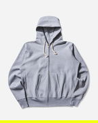 Made in USA Reverse Weave Zipped Hoodie