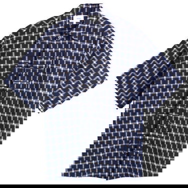 Košeľa Rhude Rhude Center Logo Button Up Shirt, Size Large Navy | RHPF25SR05012-3076, 1