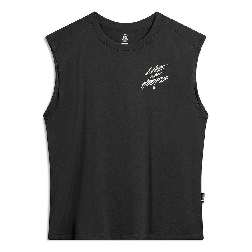 Tielko Li-Ning BadFive Graphic Tank Top Čierna | AVSU443-3