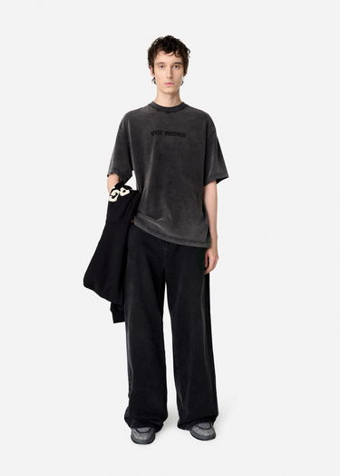 Tričko AXEL ARIGATO Distort Graphic T-Shirt Šedá | A3118004, 4
