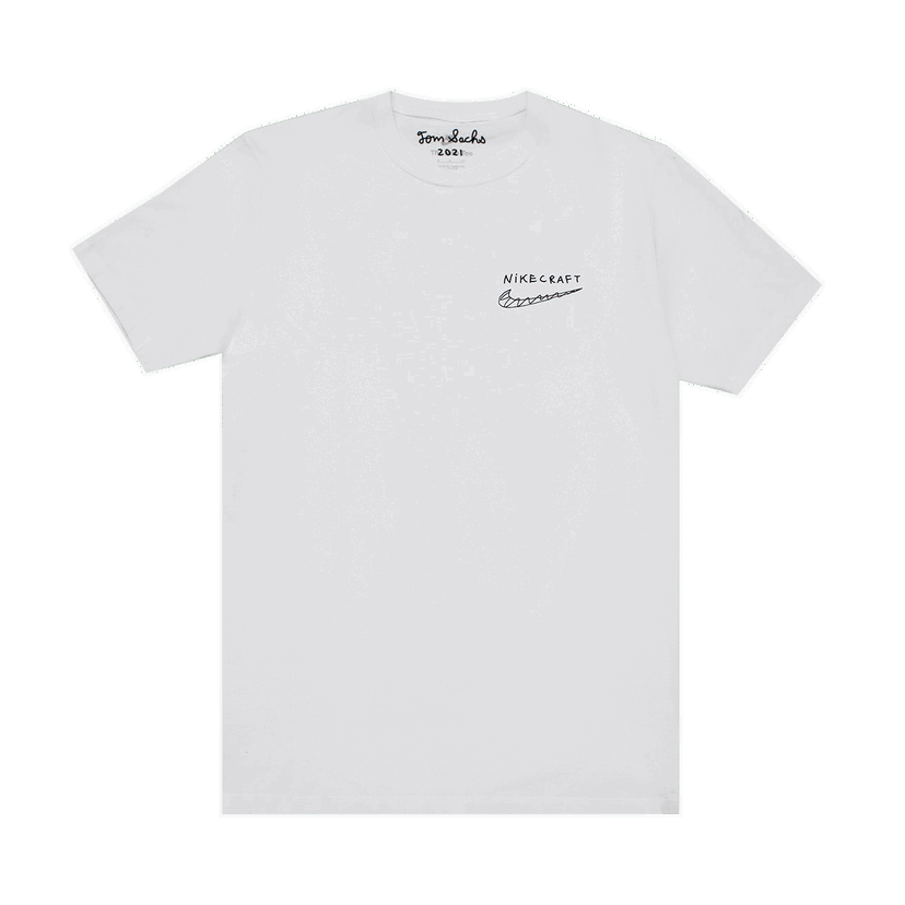 Tričko Nike Craft x Tom Sachs Studio T-Shirt Biela | DM4732 100