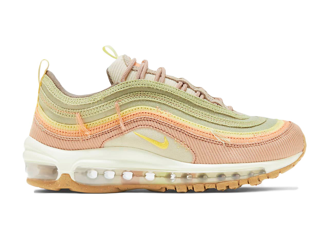 Tenisky a topánky Nike Air Max 97 Corduroy Olive Aura W Béžová | DQ5073-381, 0