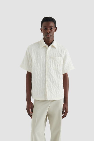 Košeľa AXEL ARIGATO Wade Bubble A Shirt Biela | A2203001, 2