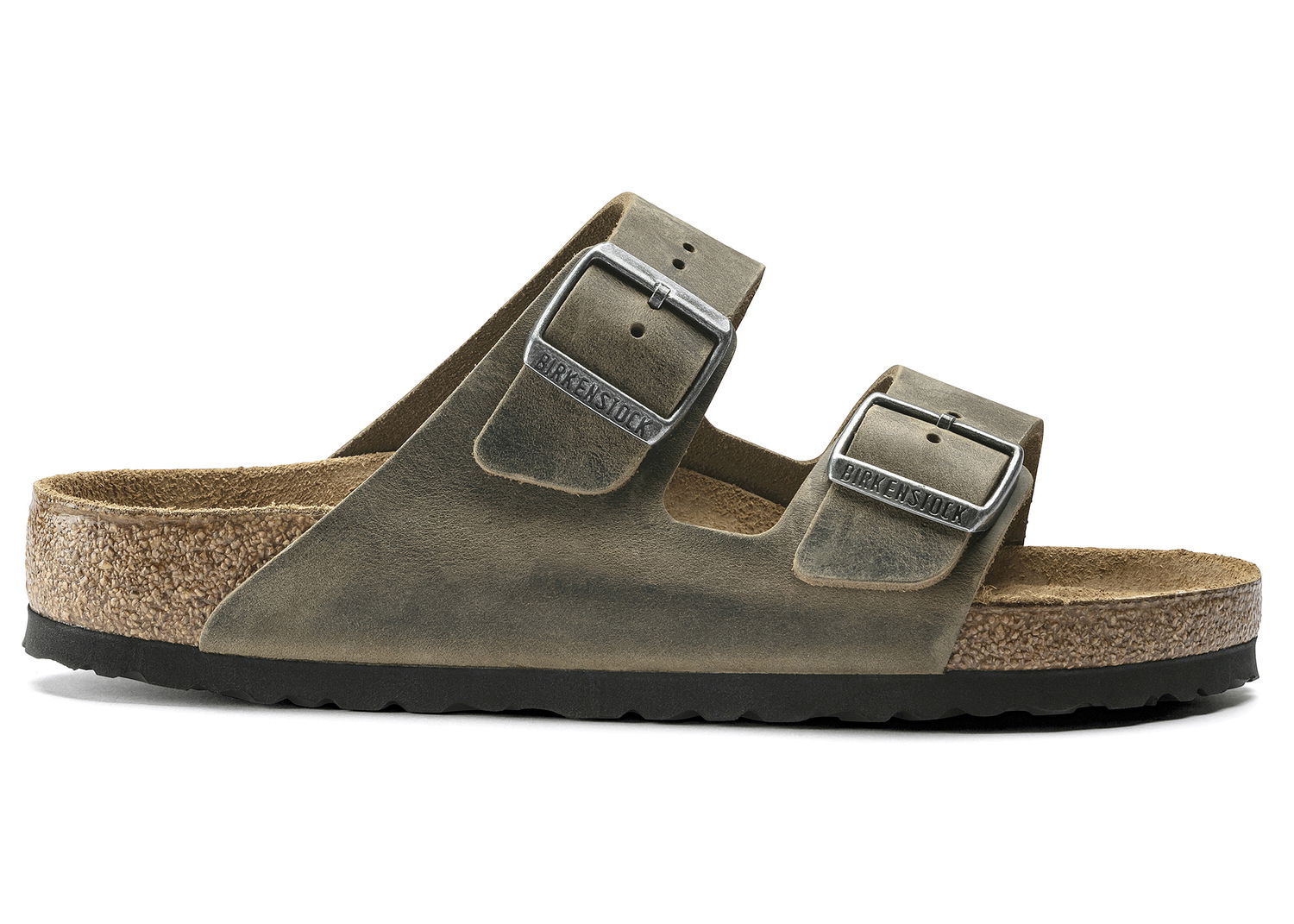 Tenisky a topánky Birkenstock Arizona Soft Footbed Oiled Leather Faded Khaki Zelené | 1019313/1019377, 0