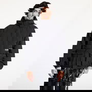 Run Hooded Black Jacket