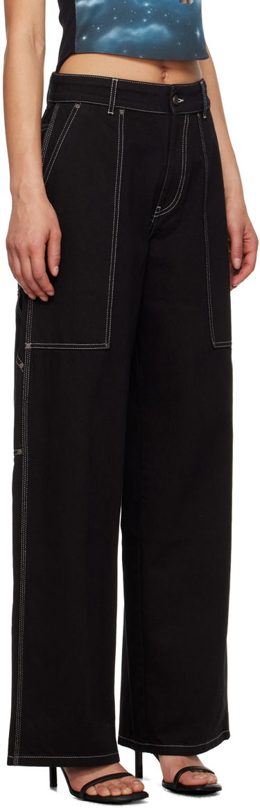 Cargo nohavice Stella McCartney Workwear Jeans Čierna | 6D01503SPH21, 1